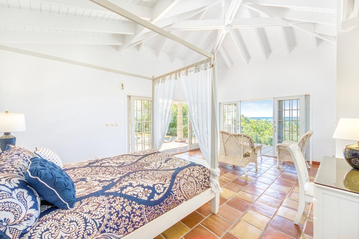 Location villa Saint Martin Terres Basses - Villa 4 chambres 8 personnes - villa vue mer et piscine - Baie aux Prunes (31)